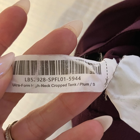 Dark Purple Crop Tops Set - Picture 7 of 7